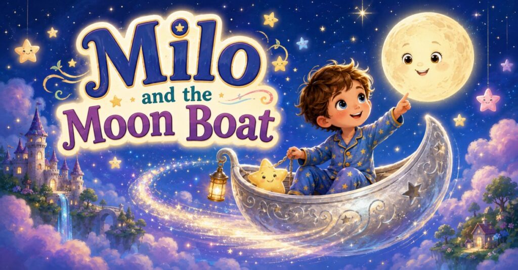 Bedtime Stories - Milo and the Moon boat