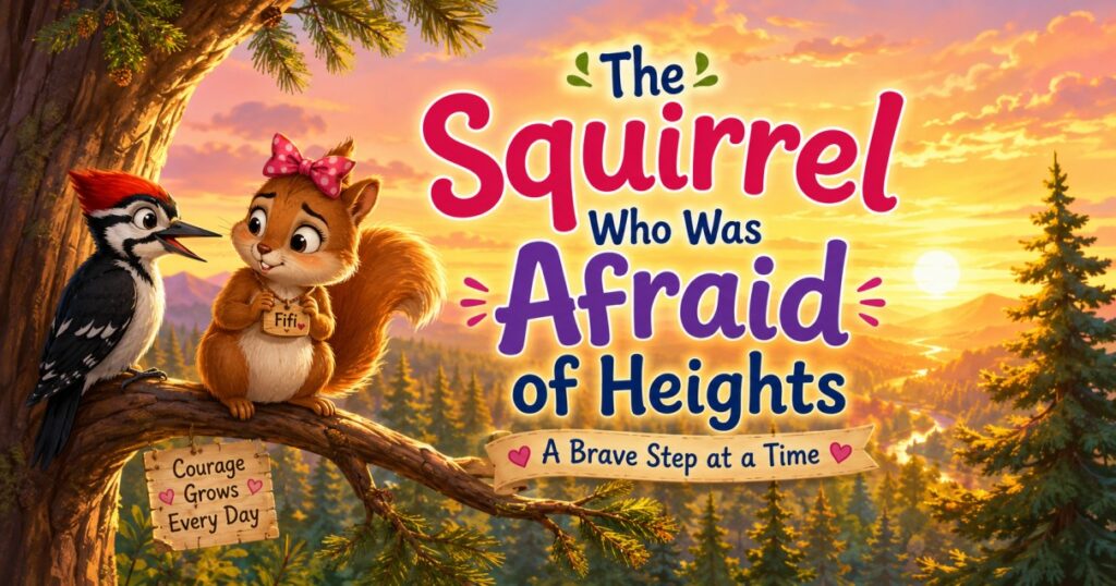 Bedtime stories - The squirrel who was afraid of heights