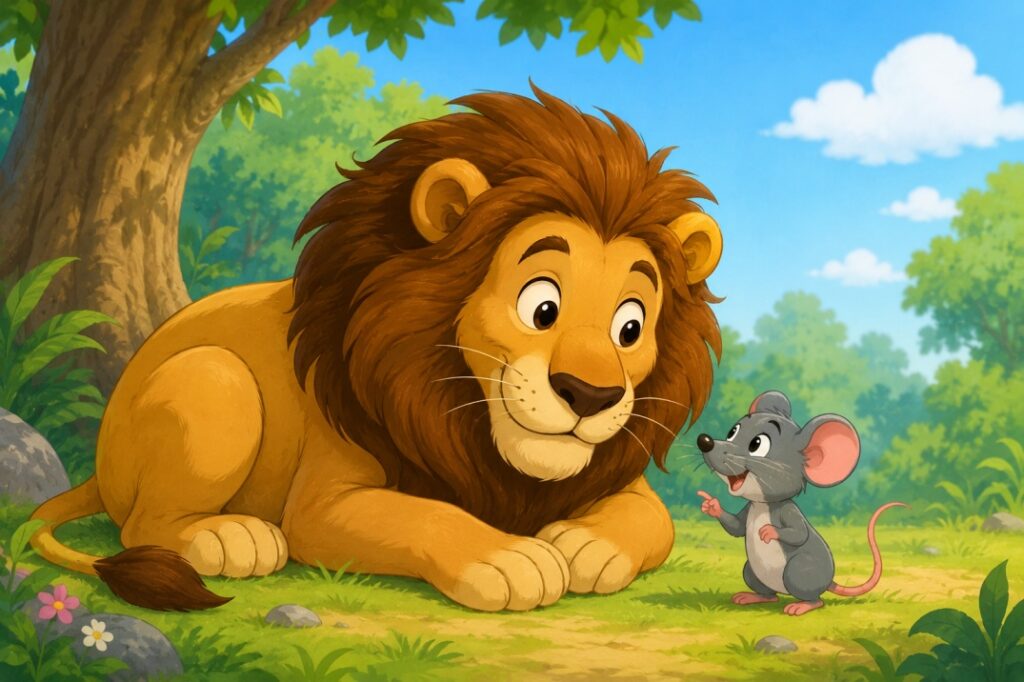 The Lion and the Mouse- Fairly Tale - Bedtime Stories