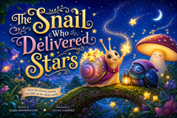 Bedtime stories - The snail who delivered stars